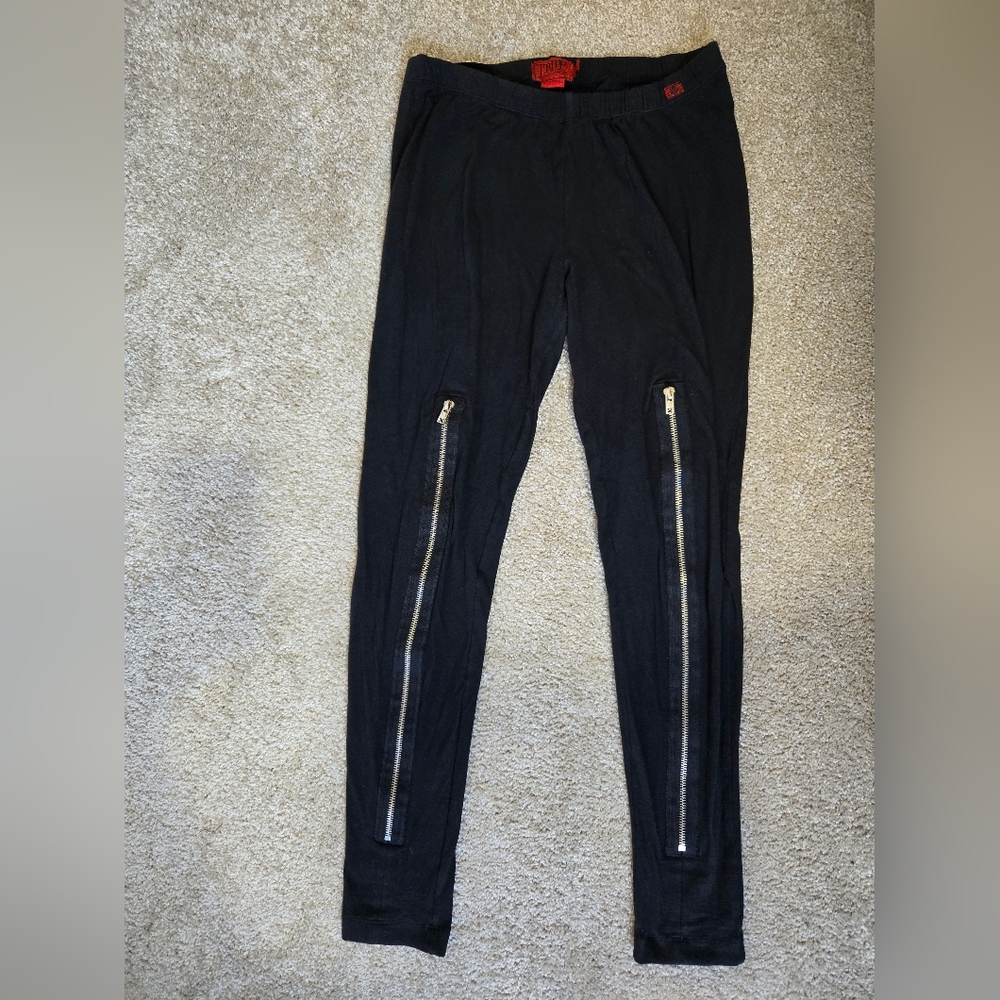 Tripp Nyc Zipper Leggings M